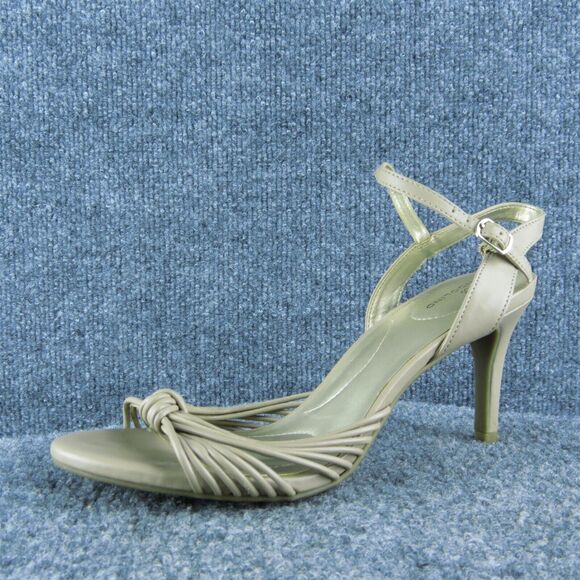 Bandolino Jionzo3 Women Ankle Strap Sandal Shoes Size 7.5 Medium Beige Synthetic - Picture 1 of 9